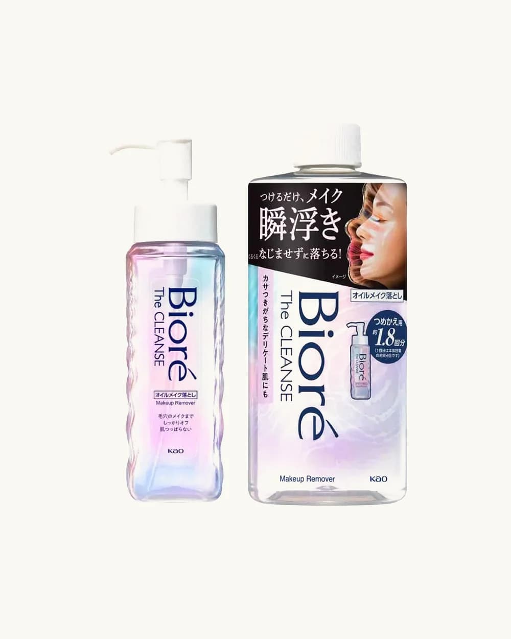Bioré The Cleanse Kit - Demaquilante Facial + Refil Kit