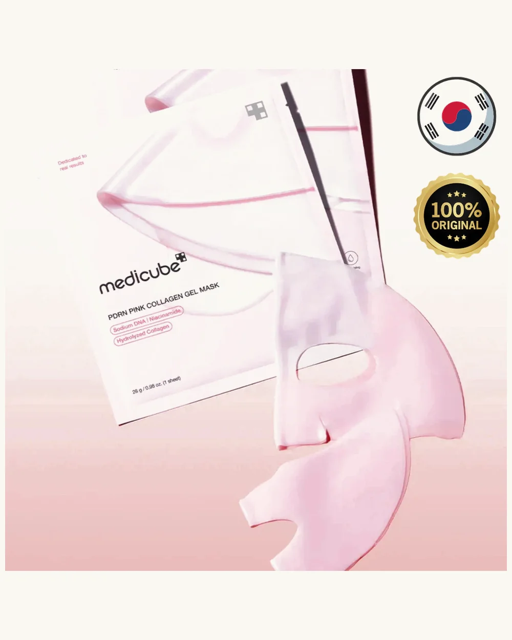 Medicube PDRN Mask 28g - Máscara Facial de Gel com PDRN
