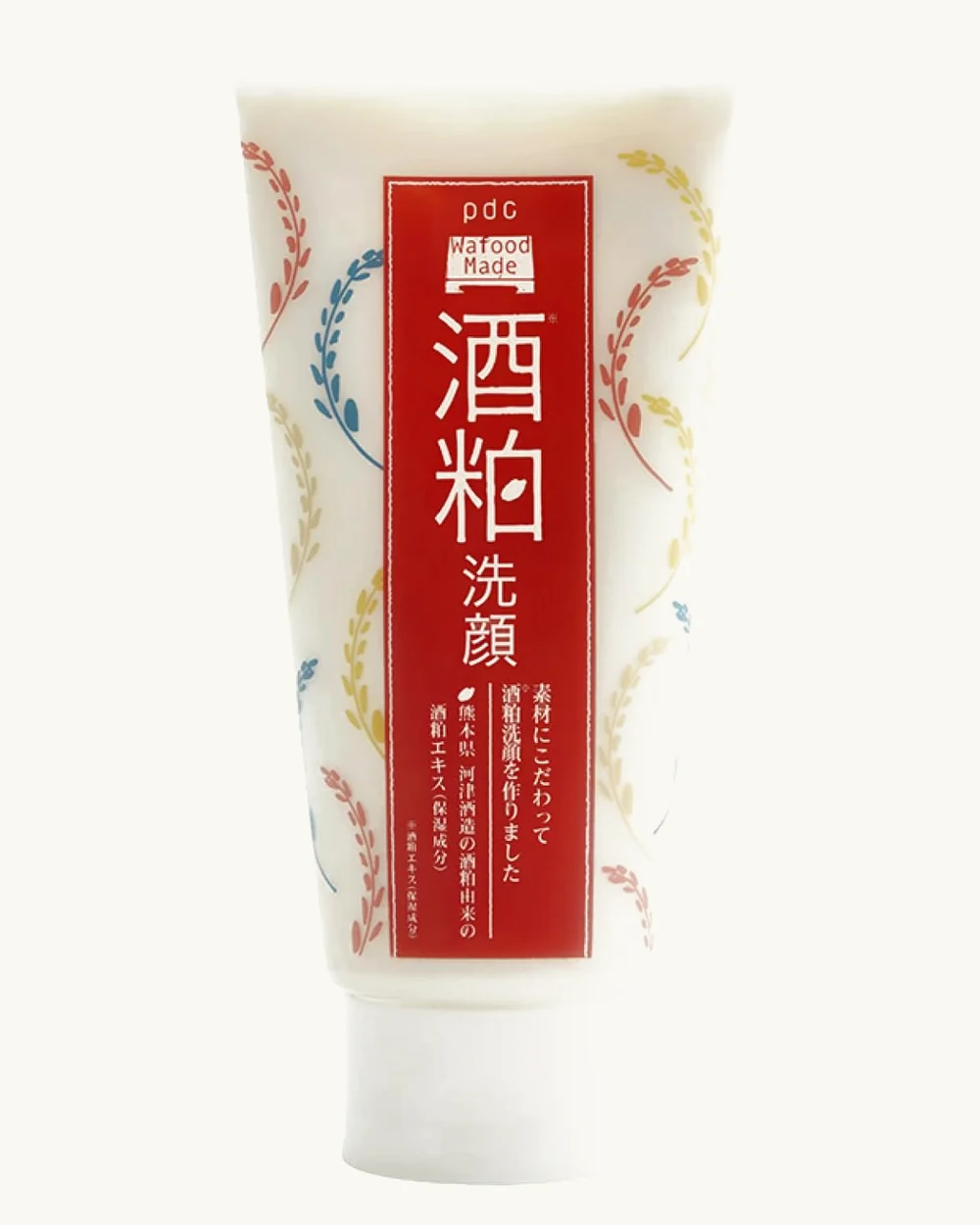 Wafood Made Sake Lees Facial Wash 170ml - Sabonete Facial Cremoso com Extrato de Borra de Sake